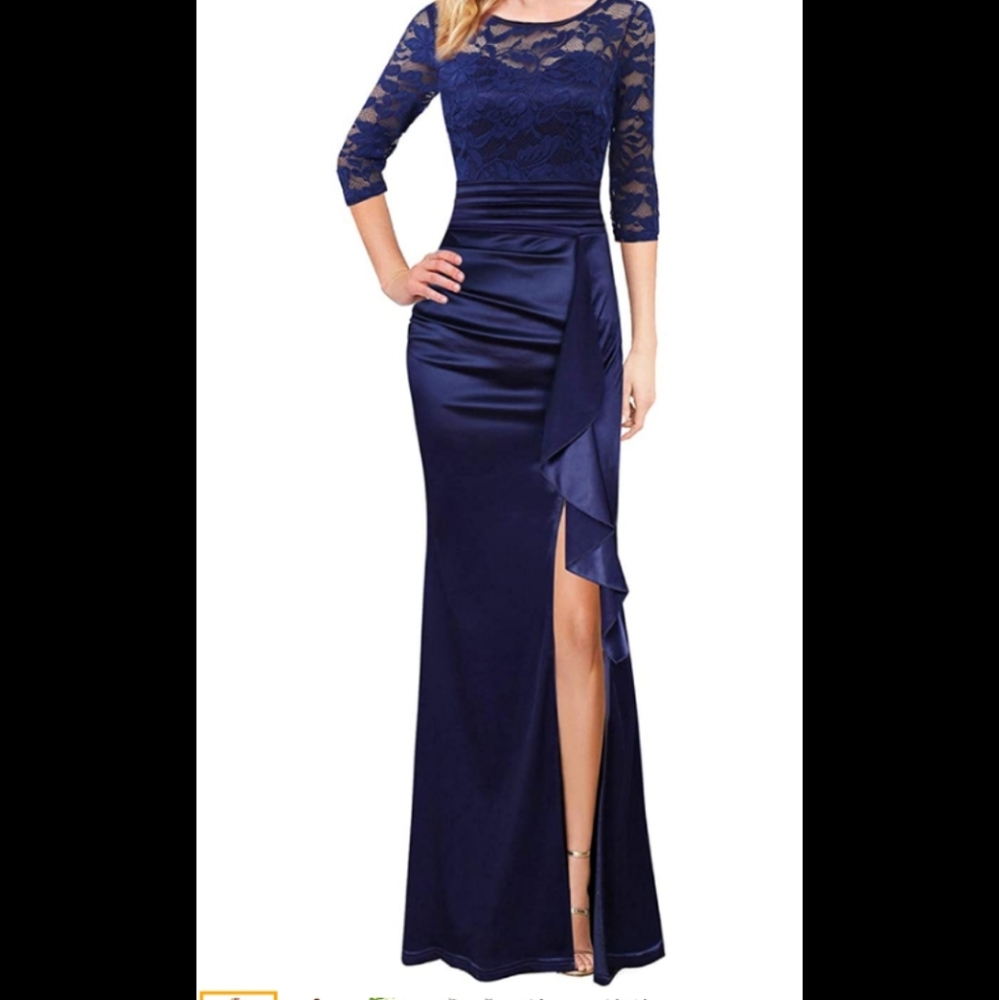 Navy Blue Special Occasion Dress